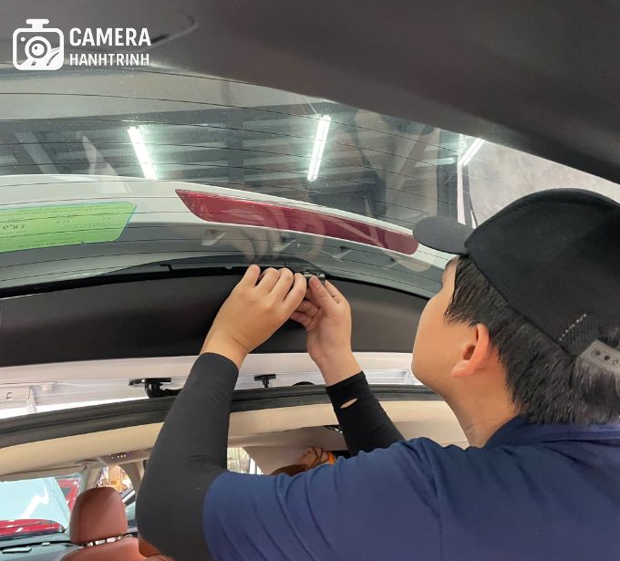 lắp đặt camera hành trình ts 5k tại nhà