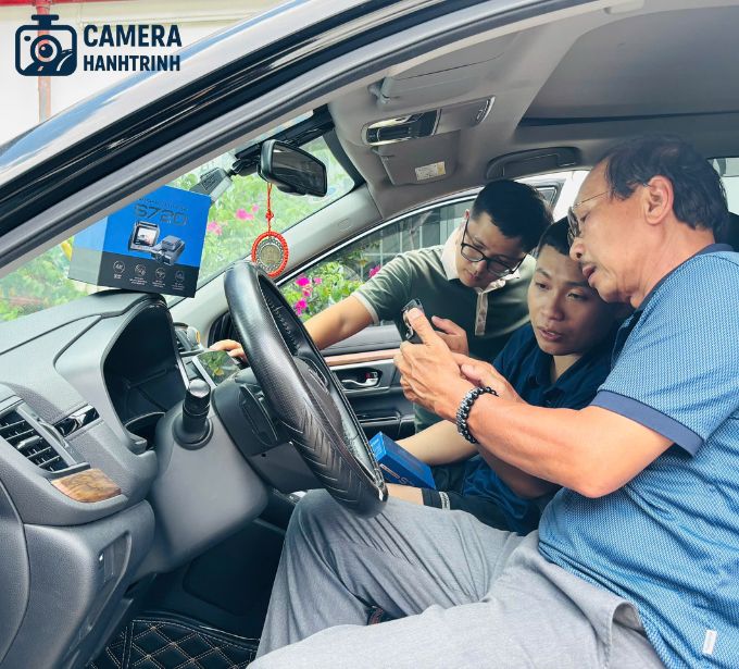 Hướng dẫn khách sử dụng camera hành trình vietmap s720