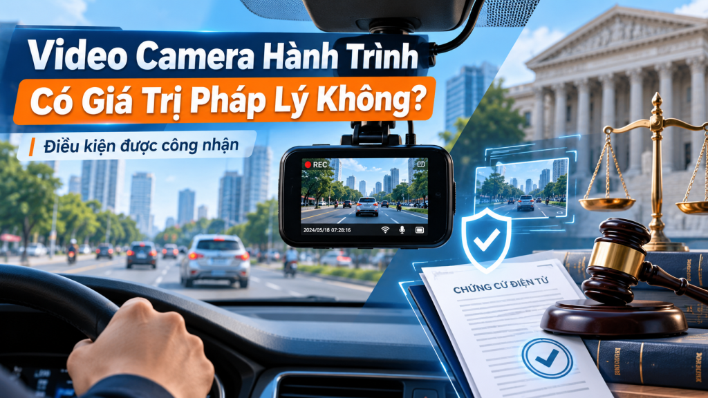 Video Camera Hành Trình Có Giá Trị Pháp Lý Không? Điều Kiện Được Công Nhận